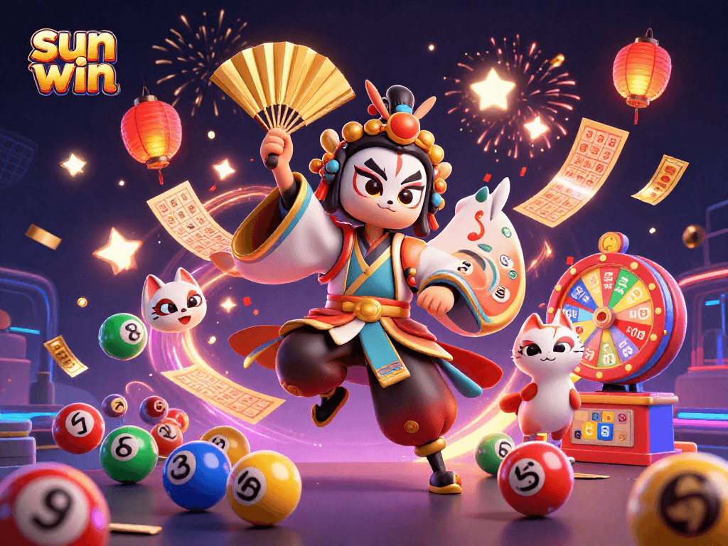 Engage in thrilling lottery excitement with sun win and dynamic prize elements.
