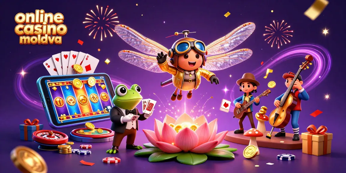 Sloturi online moldova cu temă de petrecere, dragonfly pilot și croupier broască